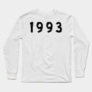 1993 year | simple black Long Sleeve T-Shirt